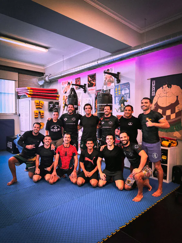 Atleta no Be Water Lisboa após o treino