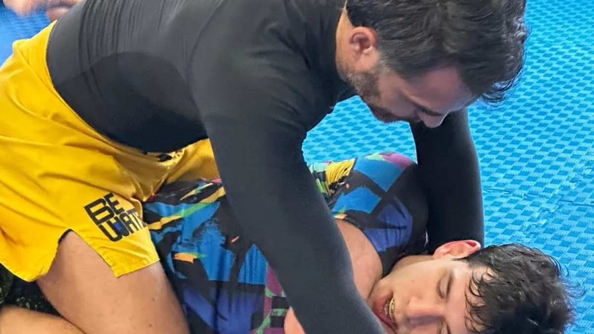 Atletas a treinar no Be Water Lisboa