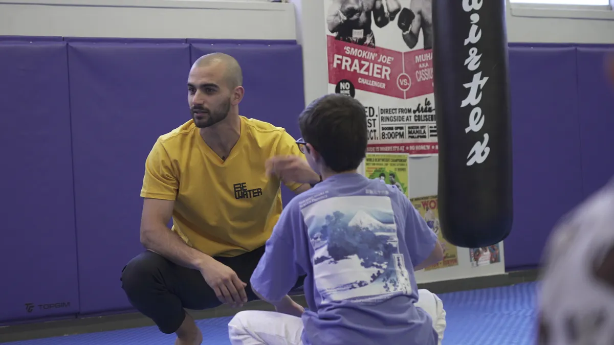 Coach com crianças pequenas